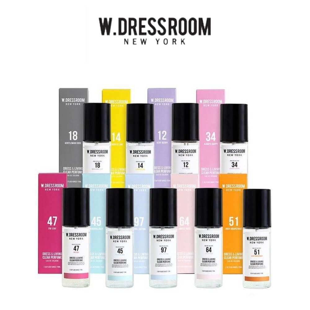 W.Dress Room แบรนด์น้ำหอมสุดฮิตจากเกาหลี น้ำหอมอเนกประสงค์ยอดนิยมราคาน่าคบหาที่ไอดอลเกาหลีกำลังฮิตใช้กัน และเป็นที่พูดถึงมากที่สุด! ในตอนนี้ 