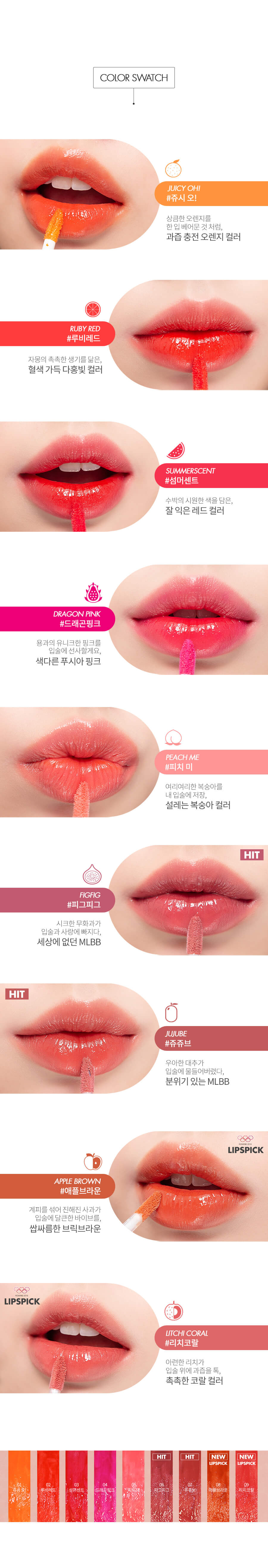 rom&nd, ลิป rom&nd, rom&nd Juicy Lasting Tint, rom&nd Juicy Lasting Tint รีวิว, rom&nd Juicy Lasting Tint ราคา, rom&nd Juicy Lasting Tint สีไหนสวย, rom&nd Juicy Lasting Tint 5.5 g. #06 ทินท์เนื้อชุ่มฉ่ำ ให้ความฉ่ำวาวสุดๆ เนื้อทินท์ทาง่าย และเนียนเรียบ เกลี่ยง่าย ให้สีสันสดใสและสม่ำเสมอ, rom&nd Juicy Lasting Tint 5.5 g. #08