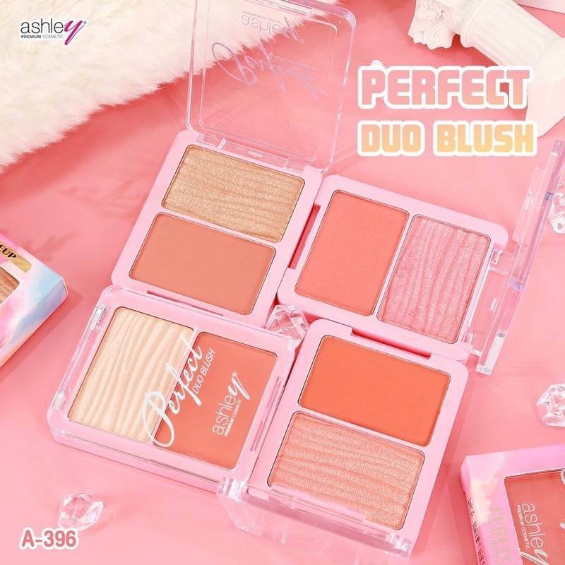Ashley,Ashley Perfect Duo Blush,Perfect Duo Blush,บลัชออน,ชิมเมอร์