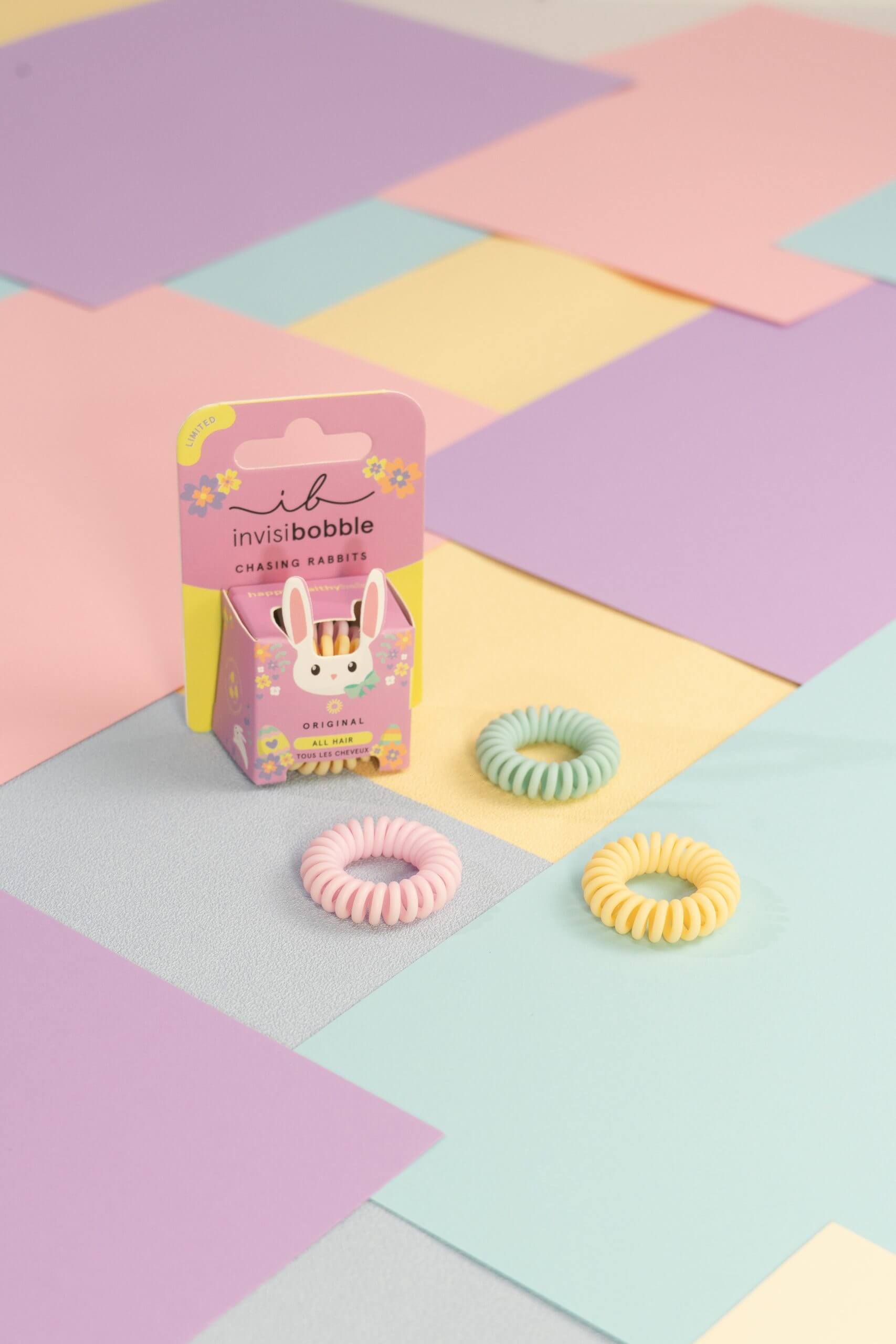Invisibobble,ORIGINAL Easter Chasing Rabbits,ORIGINAL Easter Chasing Rabbits,Invisibobble,ยางรัดผมม,ยางรัดผมinvisibobble 