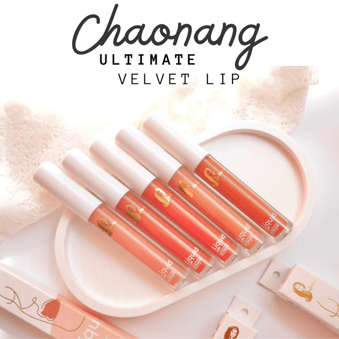 Chaonang,Ultimate Velvet Lip,Chaonang Ultimate Velvet Lip , ลิปสติกเนื้อกำมะหยี่, ลิปสติกเนื้อแมท, ลิปสติก,ลิปเจ้านาง,ลิปสติกเจ้านาง