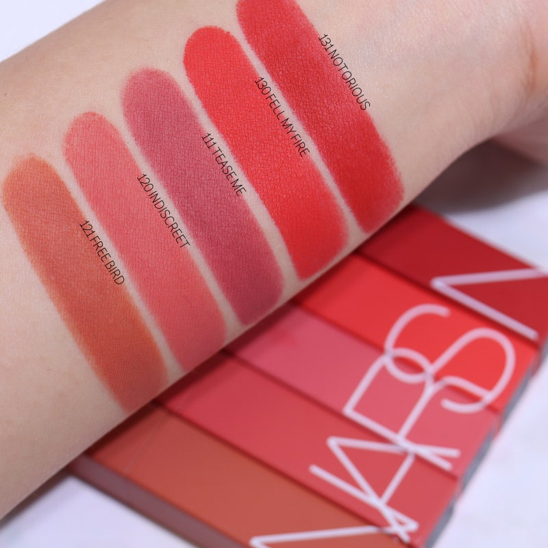 NARS Power Matte Lipstick 0.8g #121 FREE BIRD ,NARS Powermatte Lipstick รีวิว, Nars Powermatte Lip Pigment, ลิปสติก nars เนื้อแมท, ลิปสติก nars สีไหน สวย, NARS Power Matte Lipstick  ราคา , NARS Power Matte Lipstick  รีวิว , NARS