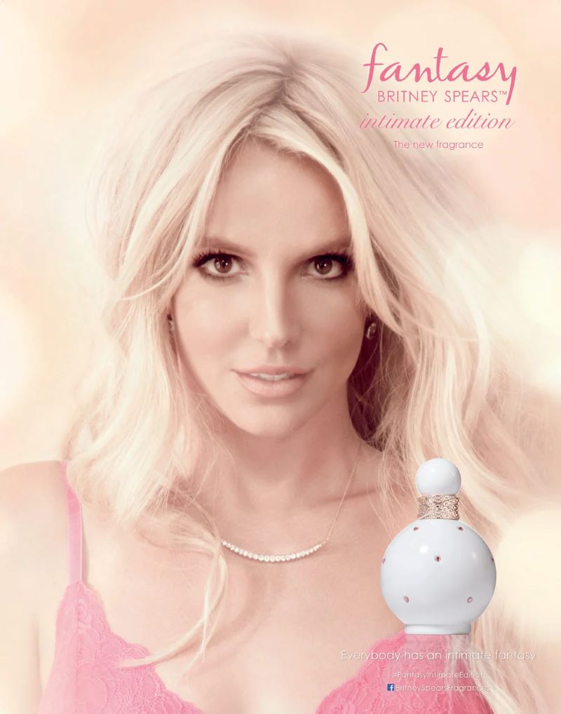 Britney Spears Fantasy Intimate Edition EDP 100ml, น้ำหอม Britney Spears Fantasy,Floral-Fruity-Gourmand,Britney Spears, Britney Spears Fantasyราคา , Britney Spears Fantasy รีวิว , Brown sugar note perfume , Britney spears fantasy candied