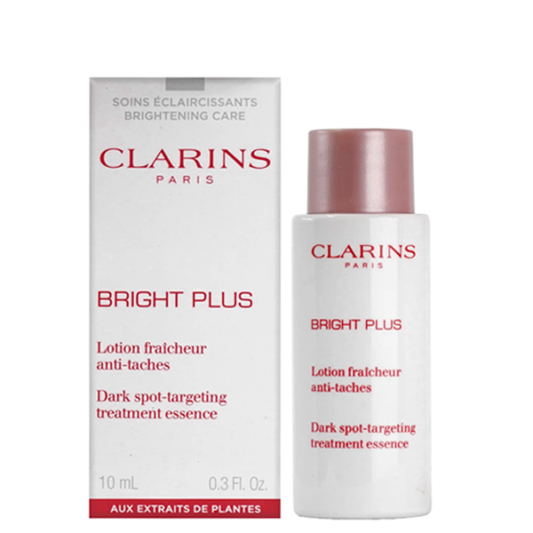 Clarins Bright Plus Dark Spot-Targeting Treatment Essence 10ml (กล่องมีตำหนิ ไม่มีผลต่อการใช้งาน)